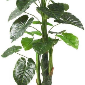 KAYKON Artificial Tree Indoor Money Plant For Home Decor- 5 Feet