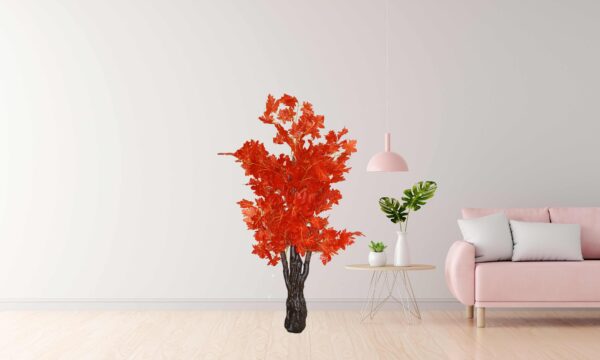 artificial japanese red maple tree
