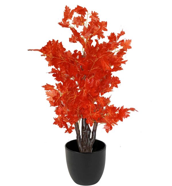 artificial japanese red maple tree