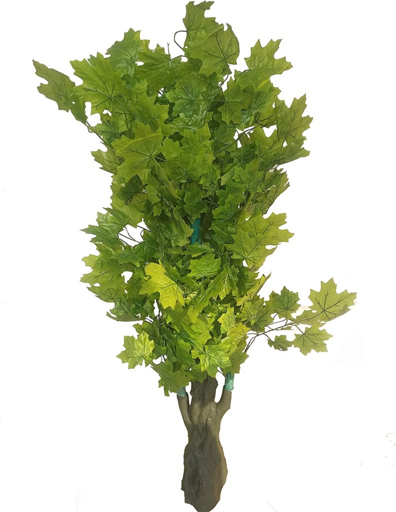 5 Ft Big Artificial Maple Tree Bonsai Plant Home Decorative Artificial Tree (Green) KAY KON