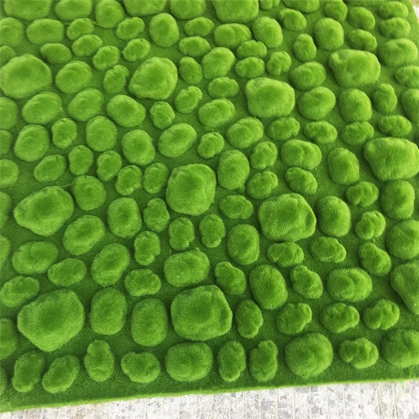 Artificial stone moss grass mat