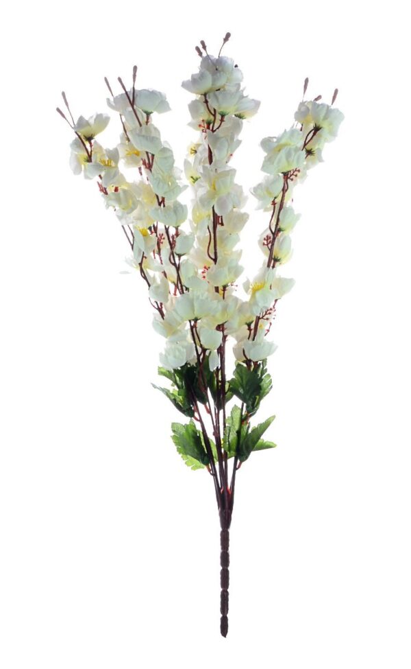 Artificial white orchid bunch