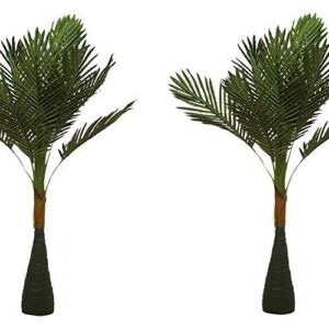 Kaykon Pack of 2 Artificial Palm Areca Tree – 3 Feet