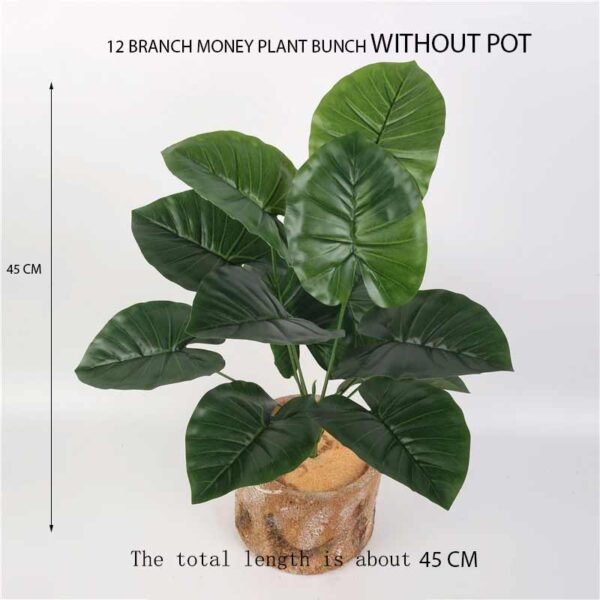 ARTIFICIAL PLANT MONEY PLANT BUNCH FOR HOME DECOR