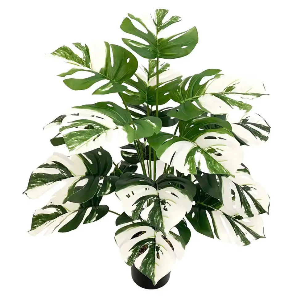 artificial white plant bunch