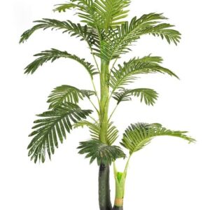 KOONIV Artificial Plant Big Areca Palm Green Tree Without Pot Indoor Outdoor Plant for Home Hotel Office Decor Housewarming Gift