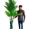 6 feet big artificial areca palm tree