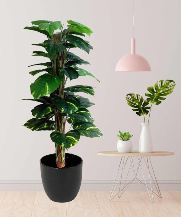 artificial big money plant for home decor