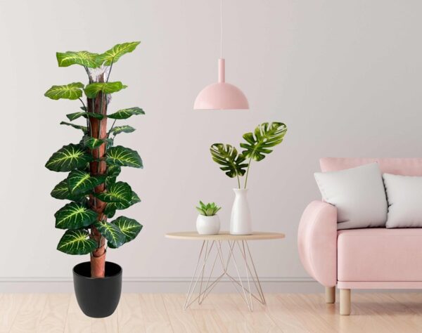 artificial big money plant for home decor