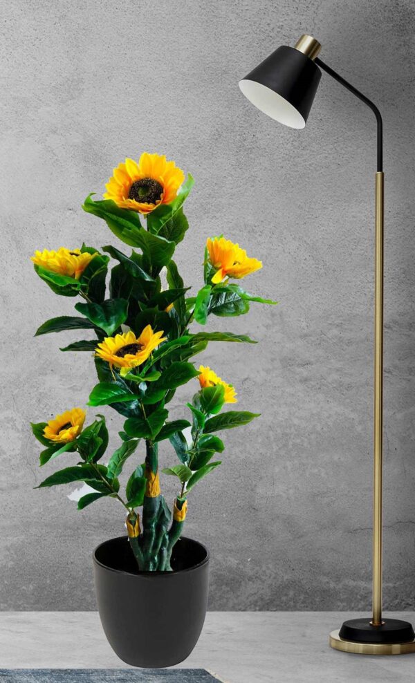 artificial plant sunflower tree for home decor