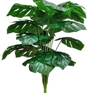 KAYKON Artificial Plant Branch Money Plant Bunch | Indoor/Outdoor Plants for Home, Office Decor Without Pot