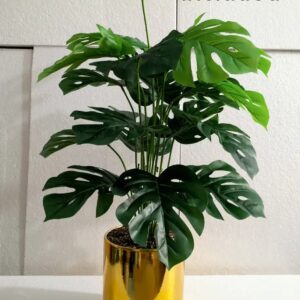 KAYKON Artificial Plant Branch Money Plant Bunch | Indoor/Outdoor Plants for Home, Office Decor Without Pot
