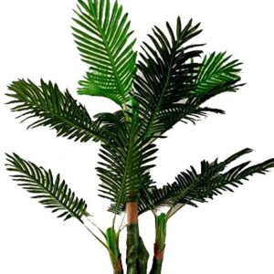 KOONIV Big Artificial Palm Tree Green Bonsai Plant Home Decorative Artificial Tree