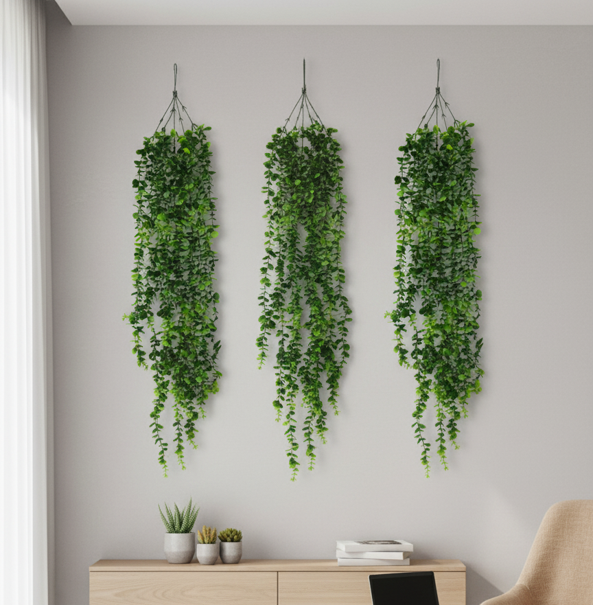 artificial creepers garland hanging