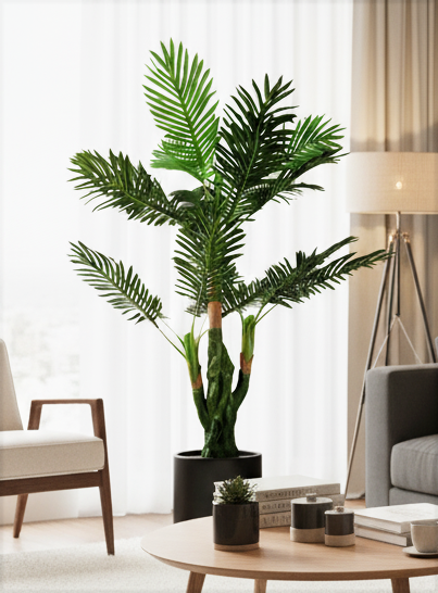 Artificial palm tree