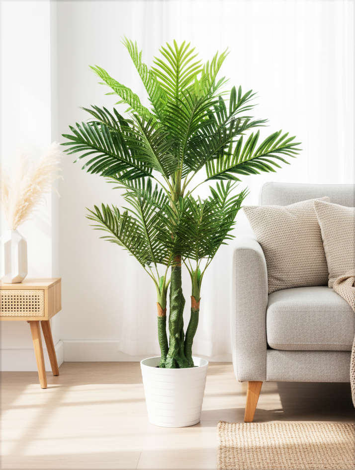 Artificial big palm tree