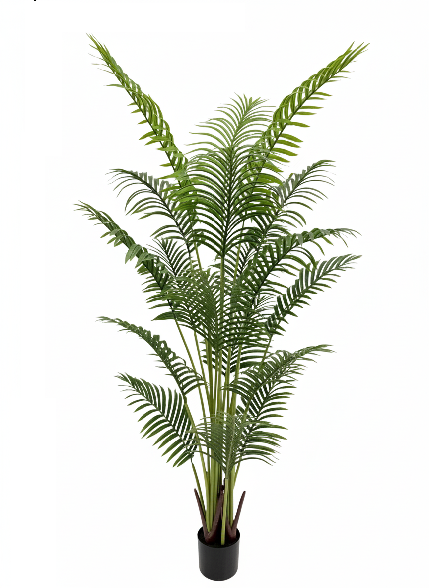 big artificial palm tree