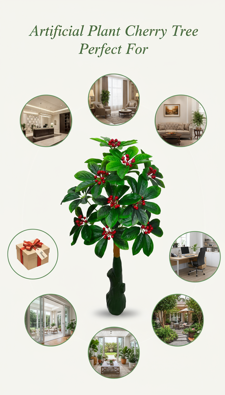 Artificial cherry tree