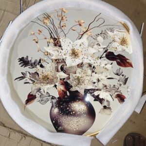 Led Crystal Painting For Luxury Decor and Gifting – 20 by 20 inch