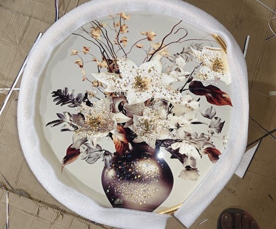 crystal led painting