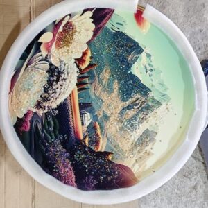 Led Crystal Painting For Luxury Decor and Gifting – 24 by 24 inch