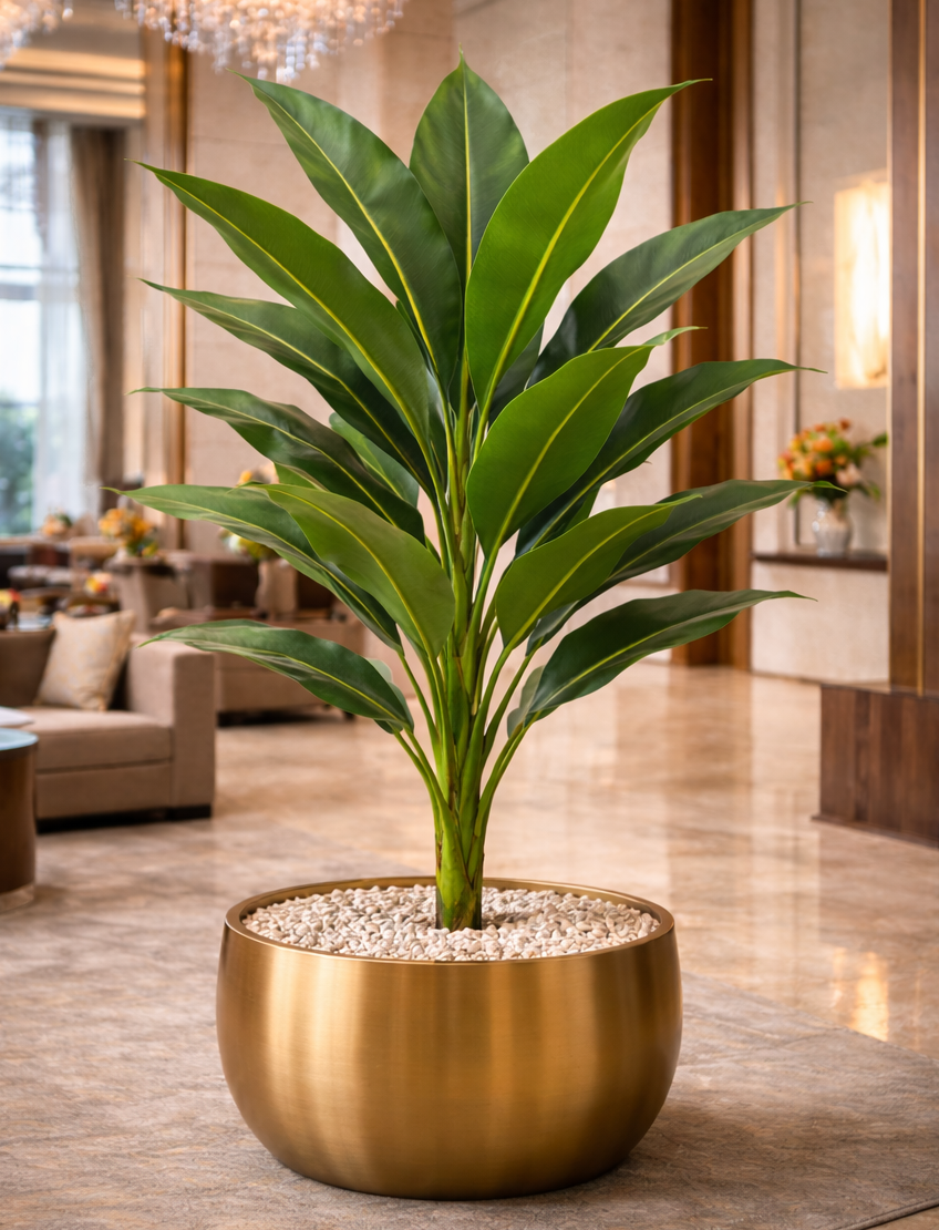 artificial banana plant pan tree